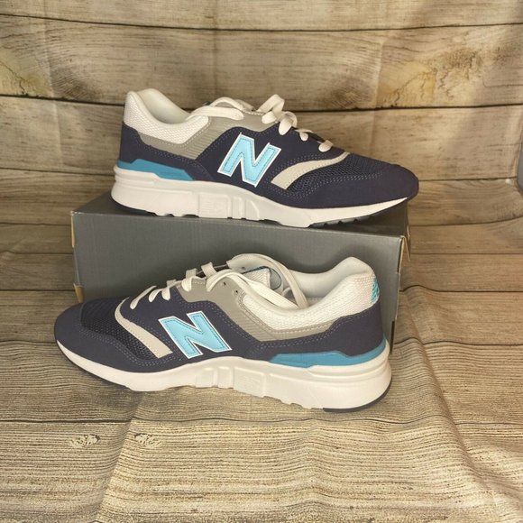 NEW BALANCE 997 MENS CLASSIC NAVY/BLUE WHITE LIFESTYLE SNEAKER CM997HCT Size 8.5